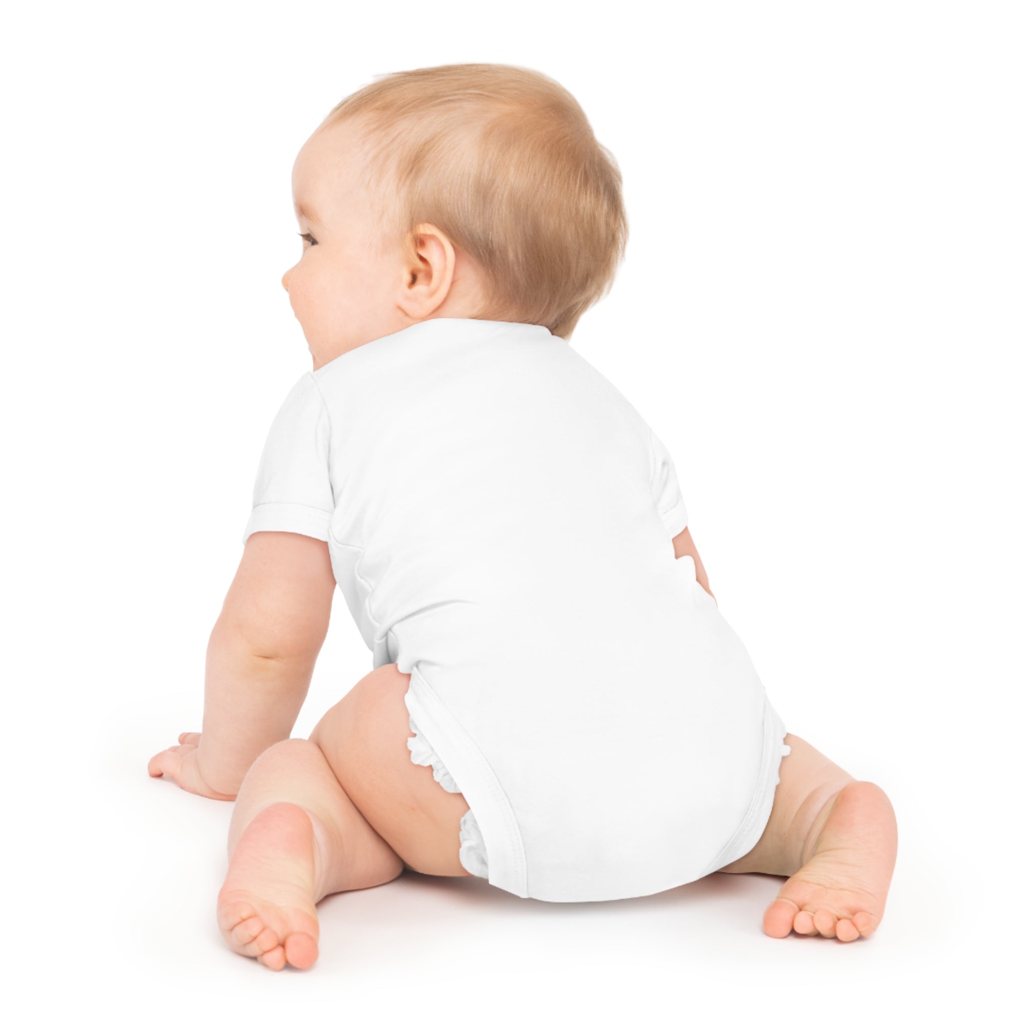 Sleepy Hippo Baby Bodysuit - "Sleep Tight Little One" Short Sleeve Infant Onesie