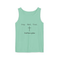 Pray. Wait. Trust. God has a plan.----Tank Top