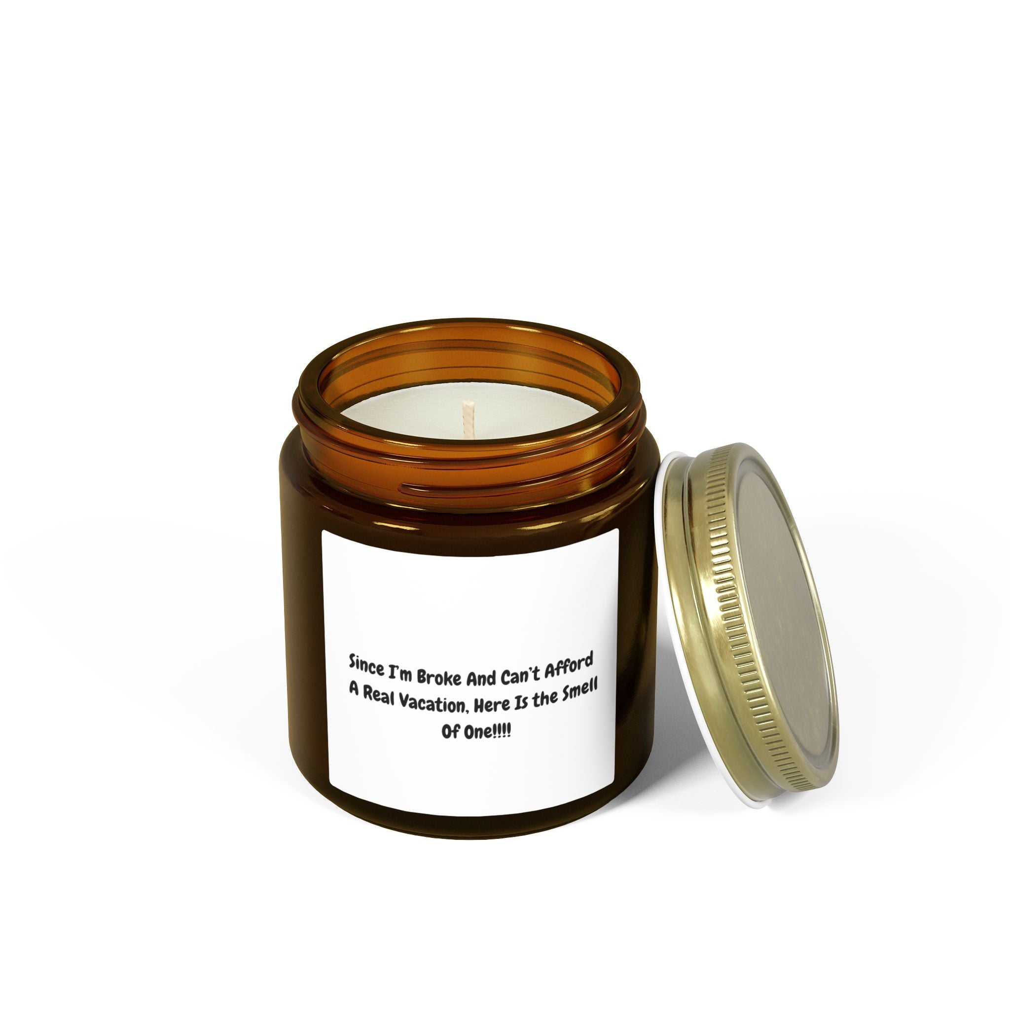 Coconut Apricot Scented Candle (4oz/9oz) — "Since I'm Broke and Can't Afford a Real Vacation, Here Is the Smell of One"