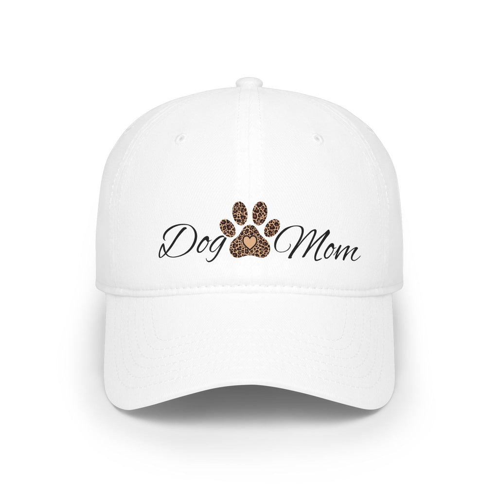 Dog Mom Leopard Paw Baseball Cap – Cute Pet Lover Hat