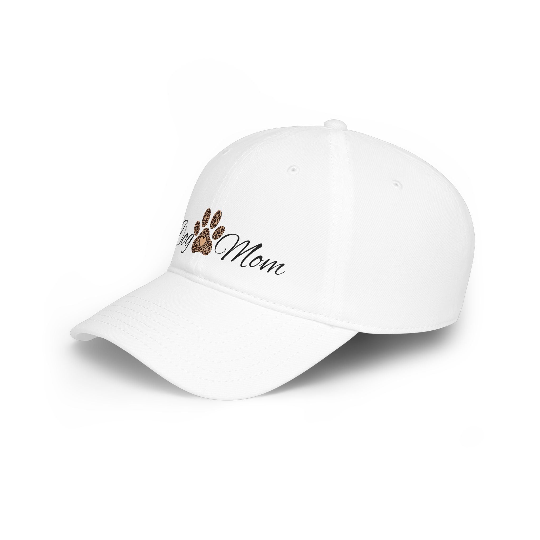 Dog Mom Leopard Paw Baseball Cap – Cute Pet Lover Hat